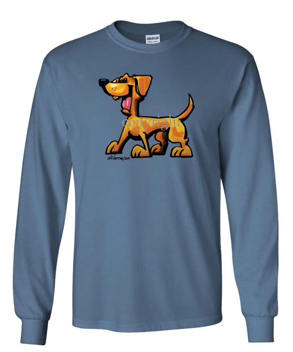 Labrador Retriever  Yellow - Cool Dog - Long Sleeve T-Shirt