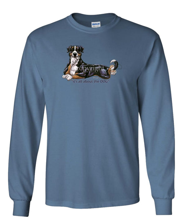 Greater Swiss Mountain Dog - All About The Dog - Long Sleeve T-Shirt