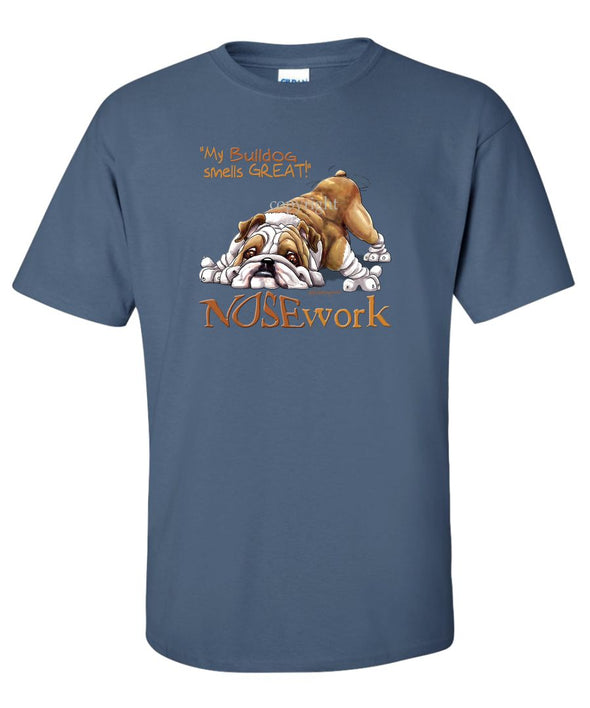 Bulldog - Nosework - T-Shirt