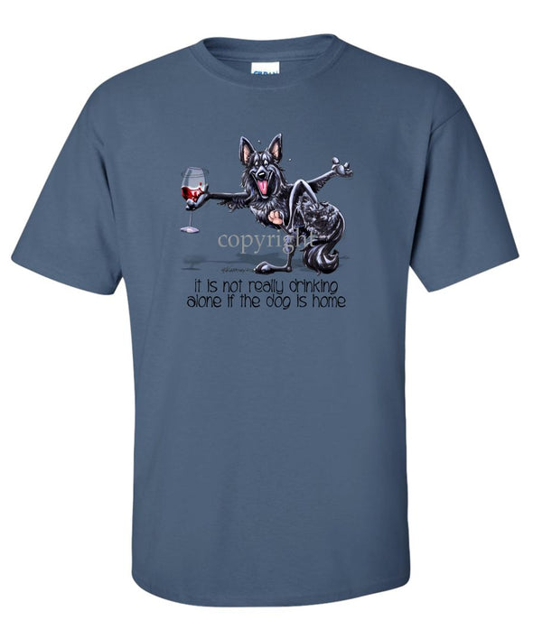 Belgian Sheepdog - It's Not Drinking Alone - T-Shirt