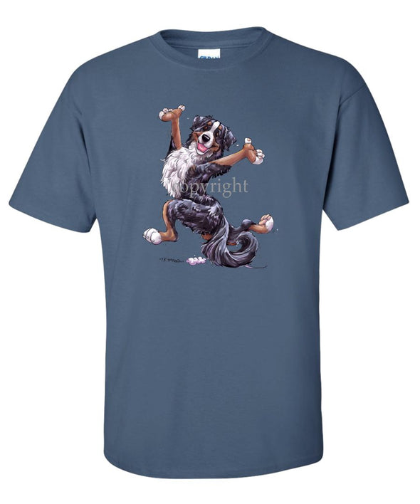 Bernese Mountain Dog - Happy Dog - T-Shirt