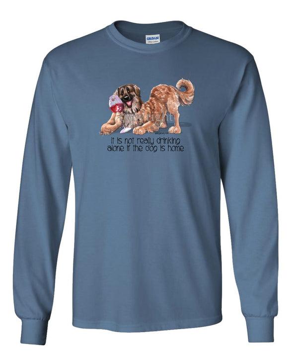 Leonberger - It's Not Drinking Alone - Long Sleeve T-Shirt