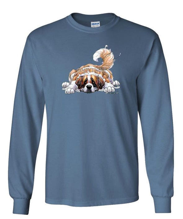 Saint Bernard - Rug Dog - Long Sleeve T-Shirt
