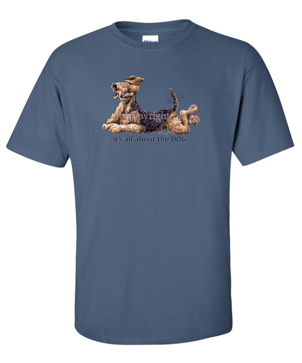 Airedale Terrier - All About The Dog - T-Shirt