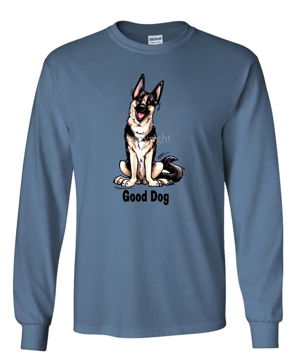 German Shepherd - Good Dog - Long Sleeve T-Shirt