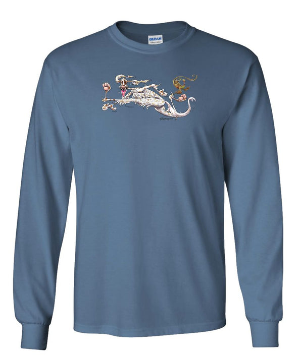 English Setter - Sprinting - Mike's Faves - Long Sleeve T-Shirt
