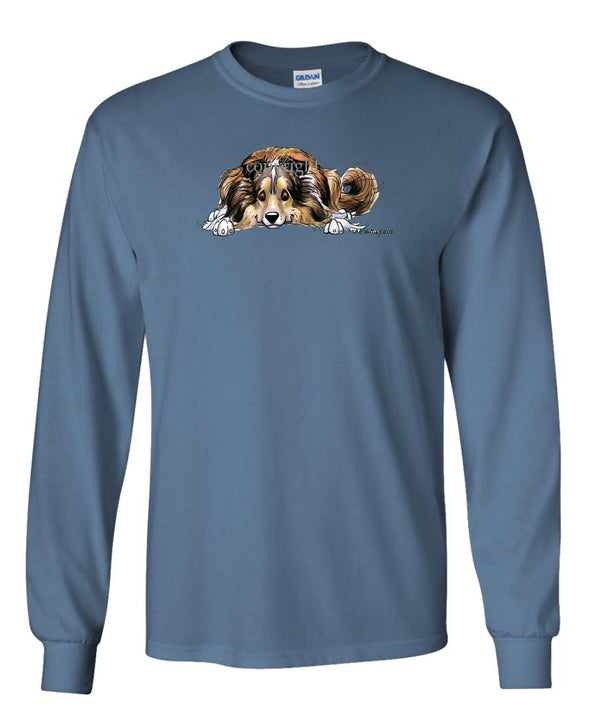 Shetland Sheepdog - Rug Dog - Long Sleeve T-Shirt