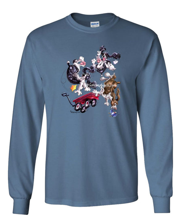 English Springer Spaniel - Group Wagon - Mike's Faves - Long Sleeve T-Shirt