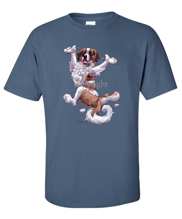 Saint Bernard - Happy Dog - T-Shirt