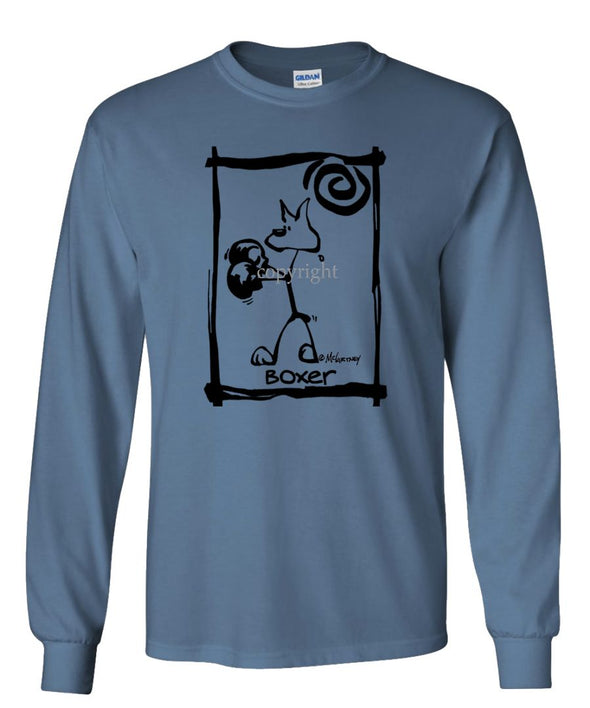 Boxer - Cavern Canine - Long Sleeve T-Shirt