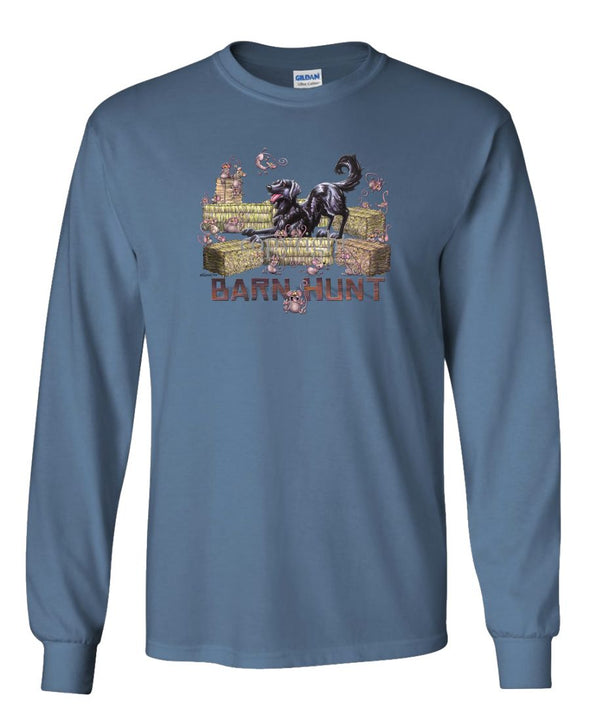 Flat Coated Retriever - Barnhunt - Long Sleeve T-Shirt