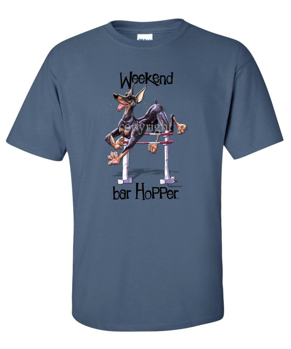 Doberman Pinscher - Weekend Barhopper - T-Shirt