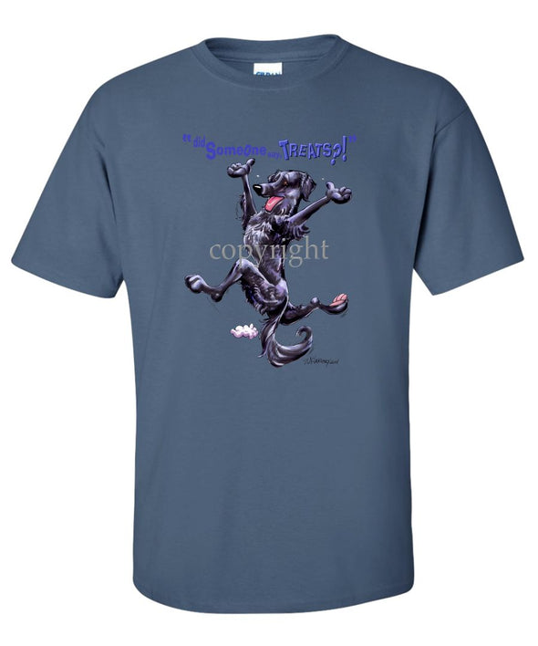 Flat Coated Retriever - Treats - T-Shirt