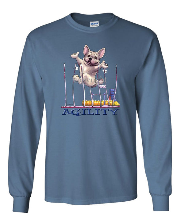 French Bulldog - Agility Weave II - Long Sleeve T-Shirt
