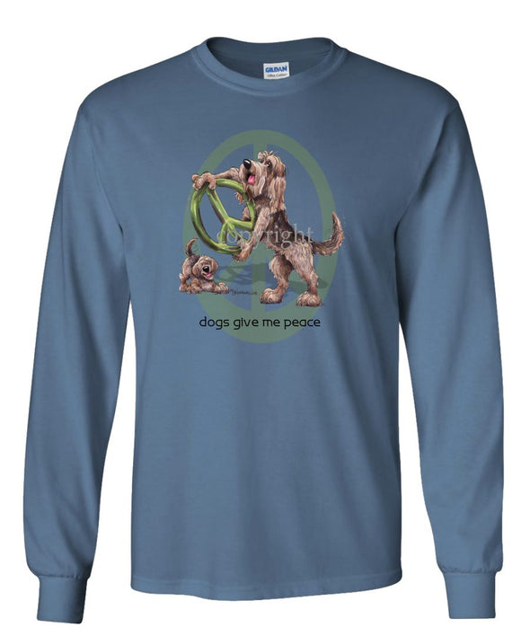 Otterhound - Peace Dogs - Long Sleeve T-Shirt