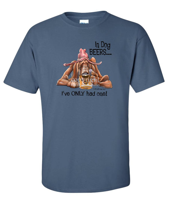 Bloodhound - Dog Beers - T-Shirt
