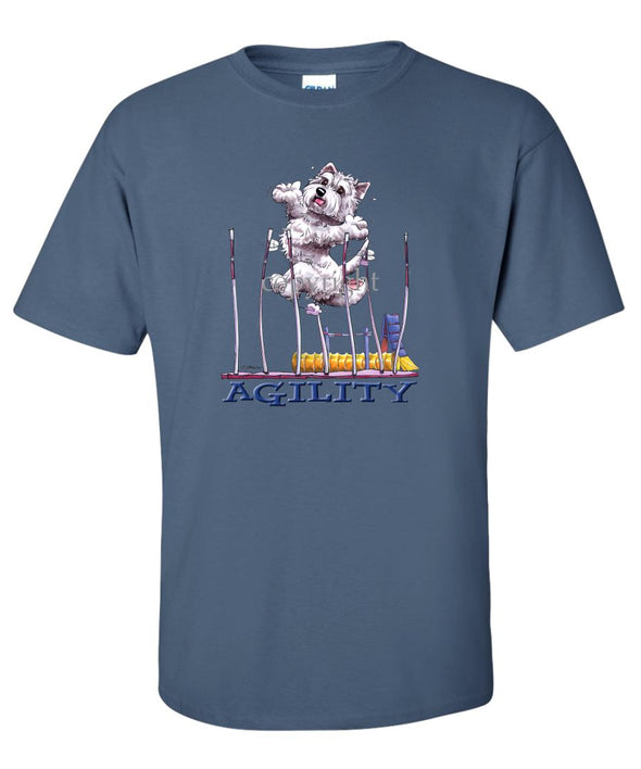 West Highland Terrier - Agility Weave II - T-Shirt