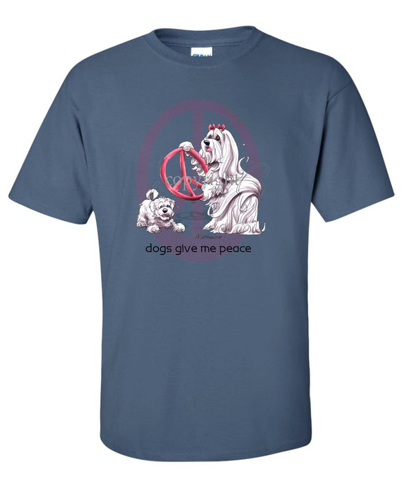 Maltese - Peace Dogs - T-Shirt