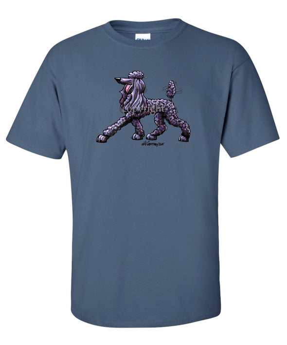 Poodle  Black - Cool Dog - T-Shirt