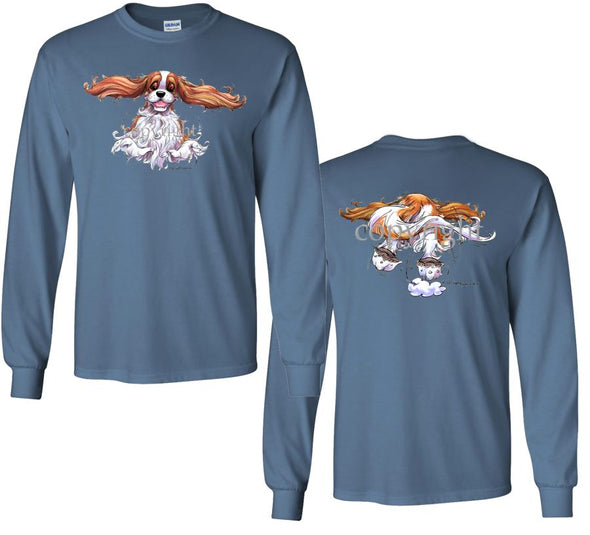 Cavalier King Charles - Coming and Going - Long Sleeve T-Shirt (Double Sided)