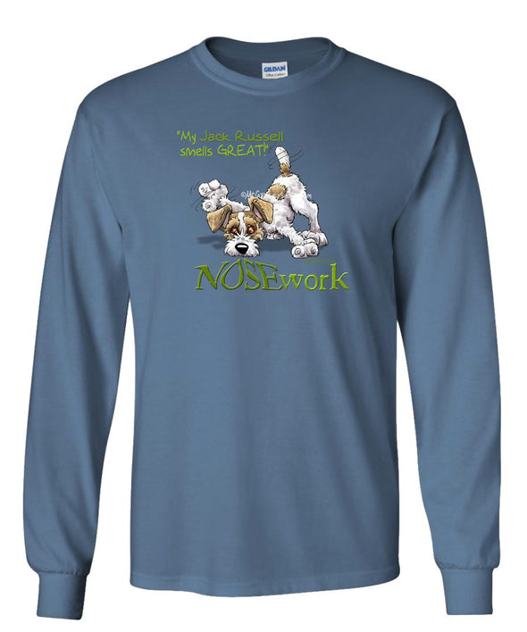 Jack Russell Terrier - Nosework - Long Sleeve T-Shirt
