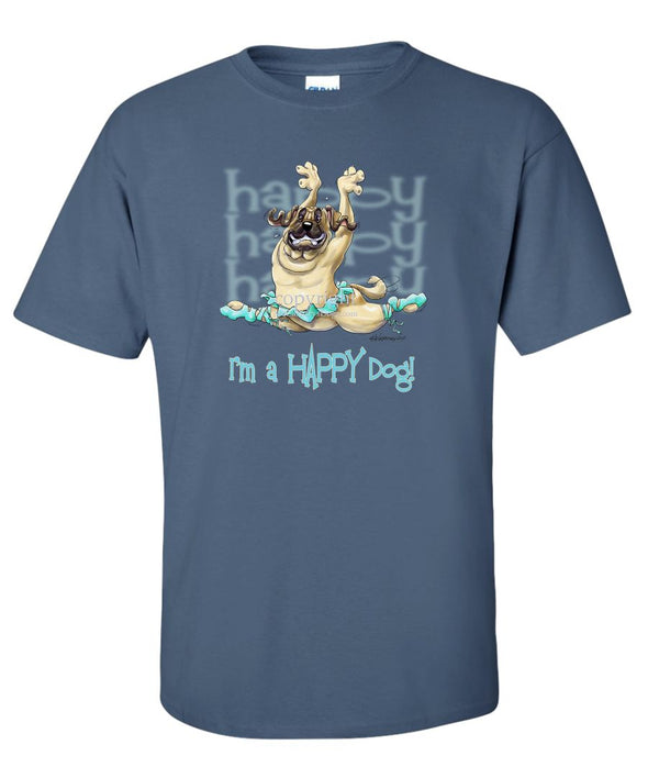 Mastiff - Who's A Happy Dog - T-Shirt