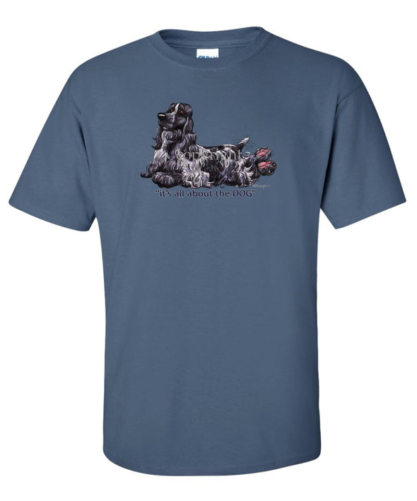 English Cocker Spaniel - All About The Dog - T-Shirt