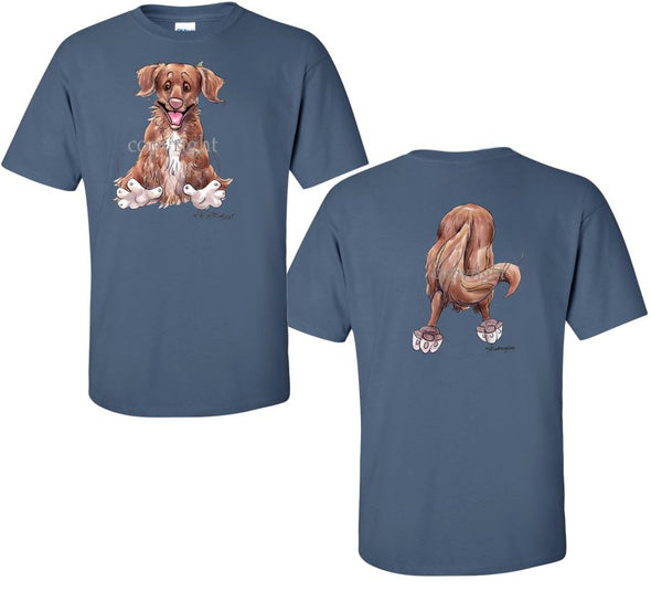 Nova Scotia Duck Tolling Retriever - Coming and Going - T-Shirt (Double Sided)