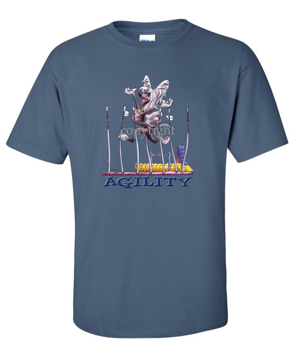 Chinese Crested - Agility Weave II - T-Shirt
