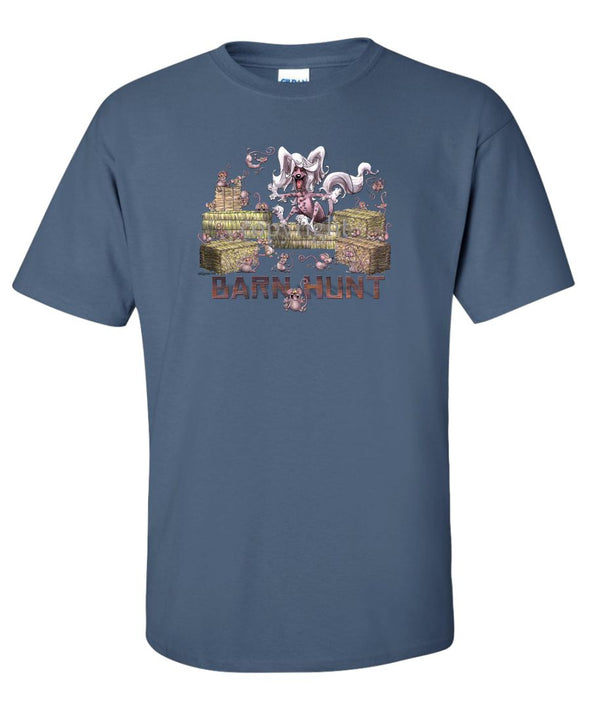 Chinese Crested - Barnhunt - T-Shirt