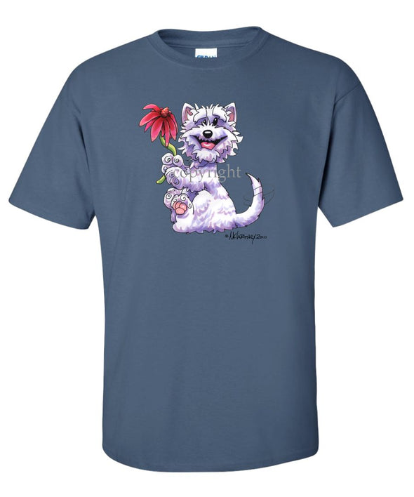 West Highland Terrier - Mimsys Garden - Mike's Faves - T-Shirt