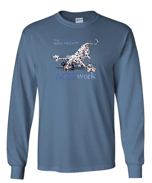 Dalmatian - Nosework - Long Sleeve T-Shirt