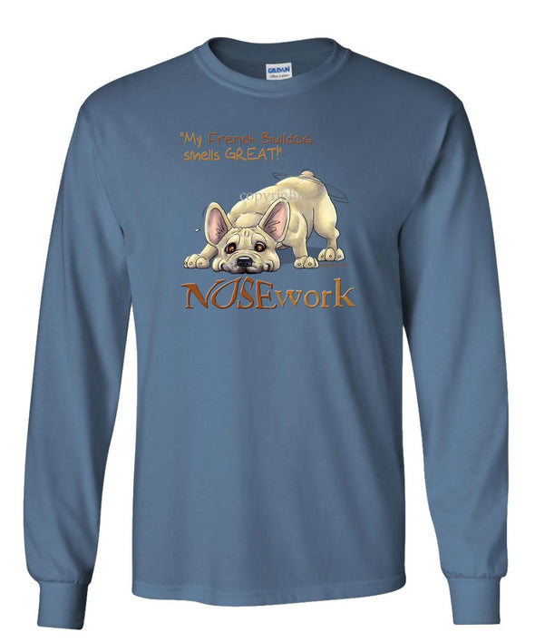 French Bulldog - Nosework - Long Sleeve T-Shirt