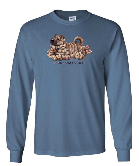 Shar Pei - All About The Dog - Long Sleeve T-Shirt