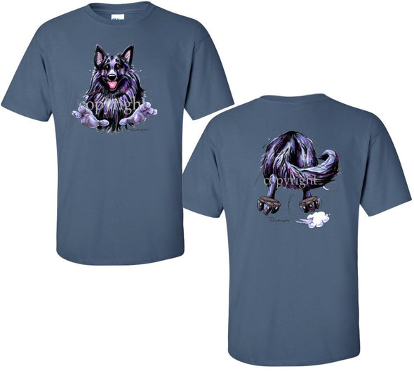 Belgian Sheepdog - Coming and Going - T-Shirt (Double Sided)