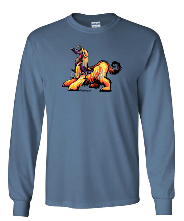 Afghan Hound - Cool Dog - Long Sleeve T-Shirt