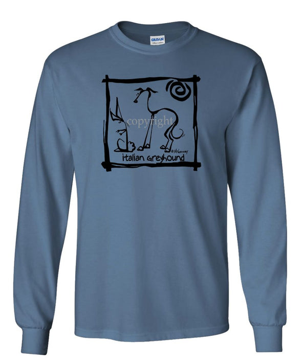 Italian Greyhound - Cavern Canine - Long Sleeve T-Shirt