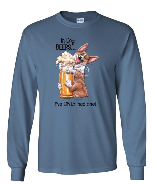 Welsh Corgi Pembroke - Dog Beers - Long Sleeve T-Shirt