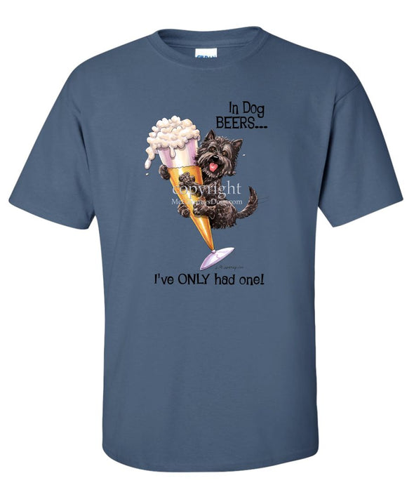Cairn Terrier - Dog Beers - T-Shirt