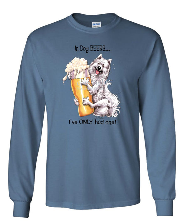 Samoyed - Dog Beers - Long Sleeve T-Shirt