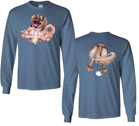 Leonberger - Coming and Going - Long Sleeve T-Shirt (Double Sided)