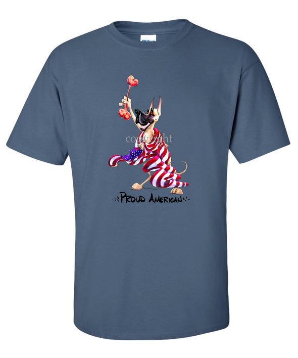 Great Dane - Proud American - T-Shirt