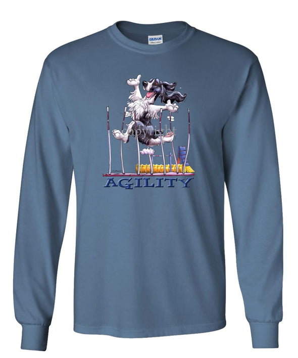 English Springer Spaniel - Agility Weave II - Long Sleeve T-Shirt