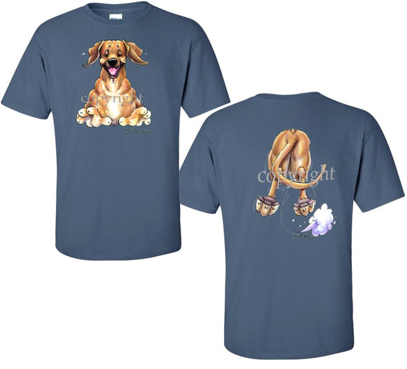 Rhodesian Ridgeback - Coming and Going - T-Shirt (Double Sided)