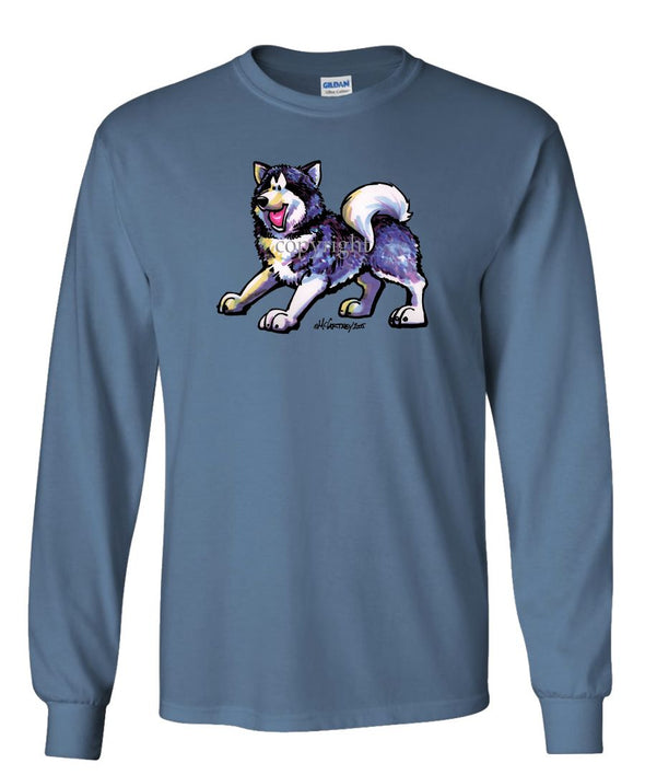 Alaskan Malamute - Cool Dog - Long Sleeve T-Shirt