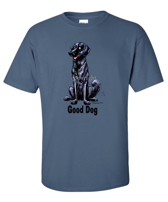 Flat Coated Retriever - Good Dog - T-Shirt