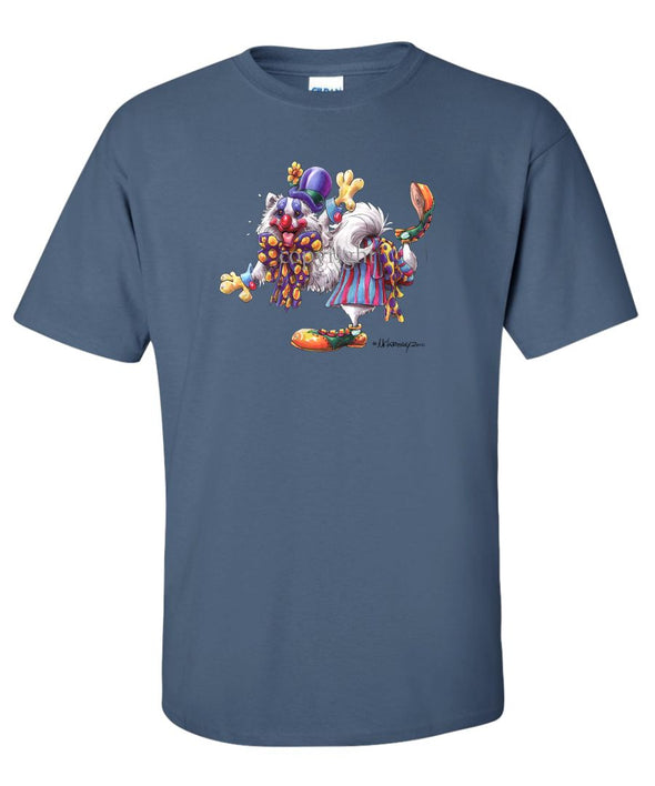 American Eskimo Dog - Clown - Mike's Faves - T-Shirt