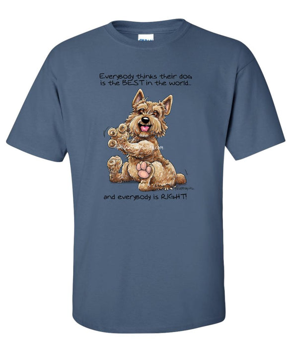 Norwich Terrier - Best Dog in the World - T-Shirt