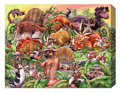 Dogasaurs - Calendar Canvas