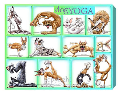 Dogyoga - Calendar Canvas